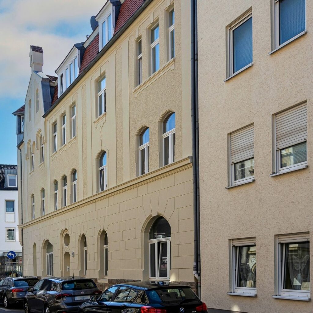 Beispiele für Fassadengestaltung (C) Maler Caspers