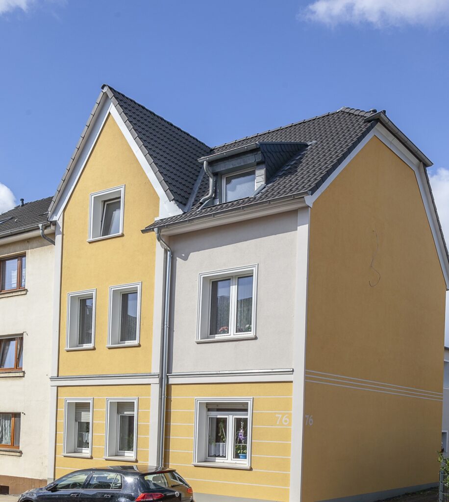 Beispiele für Fassadengestaltung (C) Maler Caspers