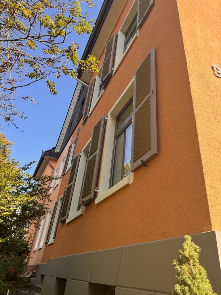 Beispiele für Fassadengestaltung (C) Maler Caspers